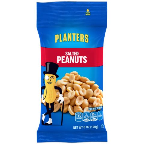 Order Planters Salted Peanuts 6oz food online from 7-Eleven store, San Francisco on bringmethat.com