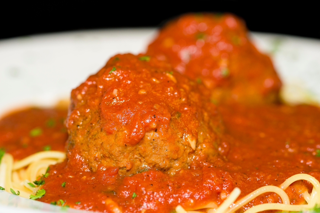 Order Pasta W/Meatballs food online from Sliceworks store, Denver on bringmethat.com