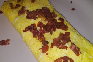 Order Bacon Omelette food online from Amber Restaurant store, Knoxville on bringmethat.com
