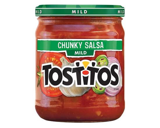 Order Tostitos Chunky Salsa Mild 15.5 Oz food online from Abc Discount Store store, San Diego on bringmethat.com