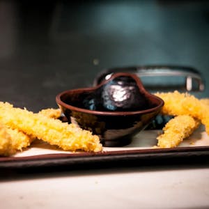 Order Shrimp Tempura (6) food online from Mochi Sushi store, Sugar Land on bringmethat.com