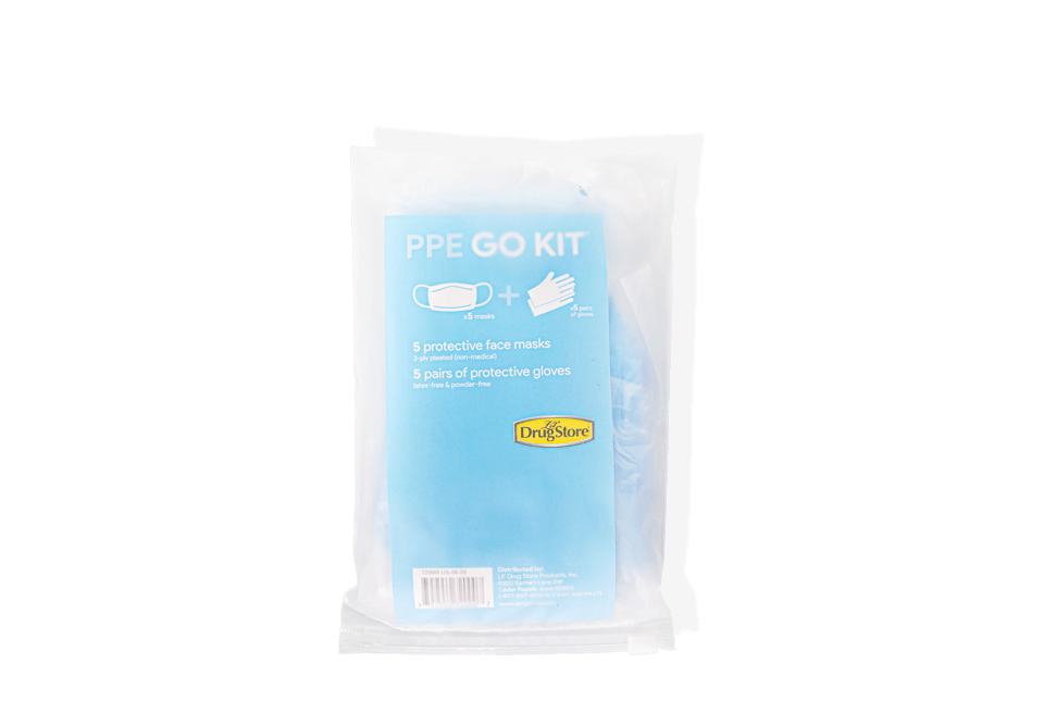 Order PPE Go Kit 5 Mask 5 Glove 10pc food online from Wawa store, Holmes on bringmethat.com