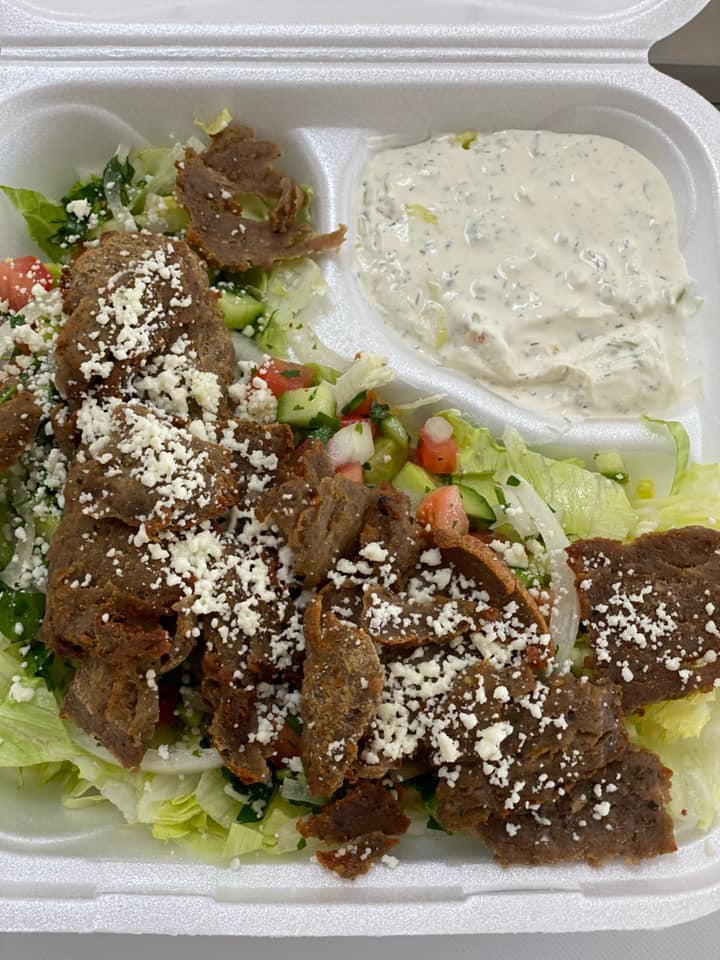 Order Gyro Salad food online from Jerusalem Grocery store, Omaha on bringmethat.com