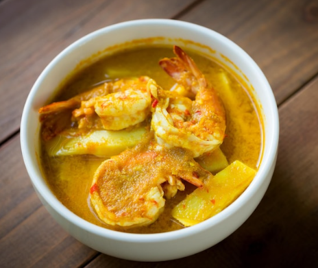 Order Shrimp Curry food online from Sunlight Indian Cuisine store, Ceres on bringmethat.com