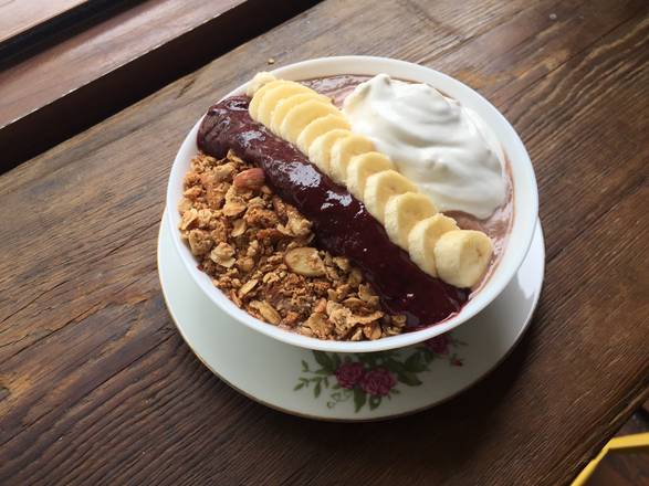 Order PB & J Acai Bowl food online from Little Choc Apothecary store, Brooklyn on bringmethat.com