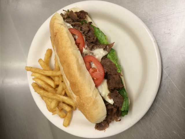 Order Philly Cheese Steak Sub food online from Jamestown Oven & Grill store, Jamestown on bringmethat.com