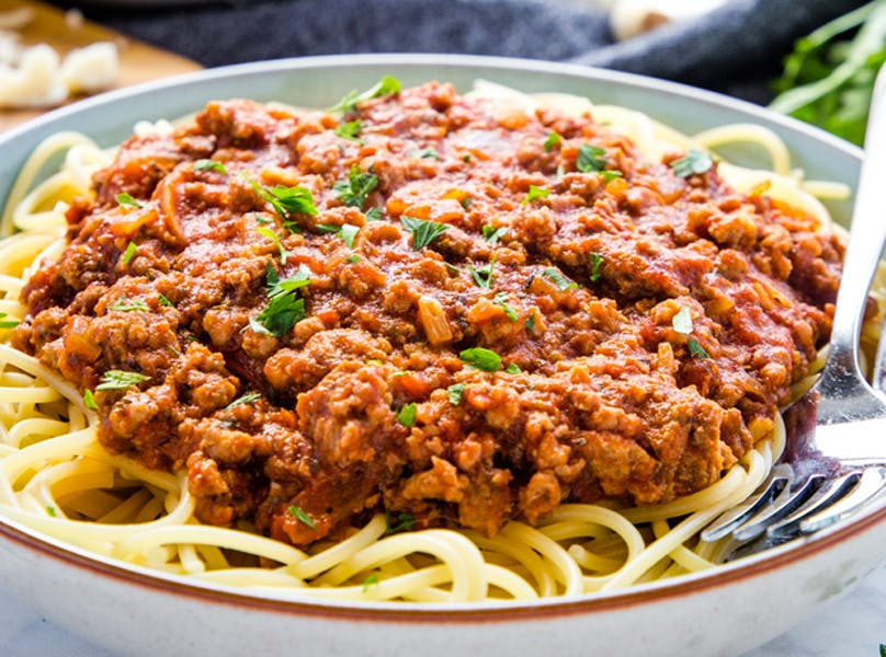 Order Pasta with Meat Sauce - Pasta food online from Brother Bruno Pizza store, Washingtonville on bringmethat.com