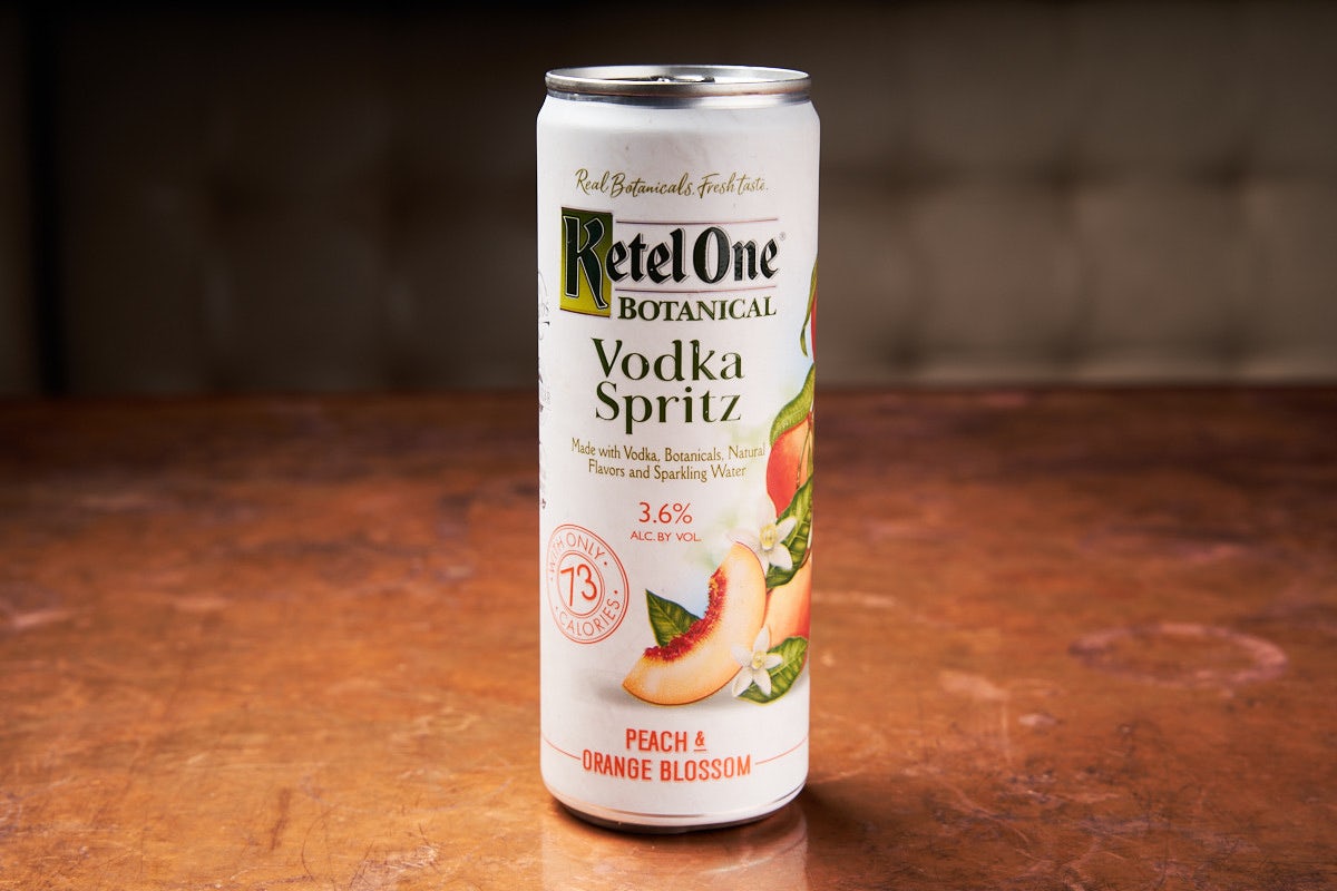 Order Ketel One - Peach & Orange Vodka Spritz food online from Sweetwater Tavern and Grille store, Chicago on bringmethat.com