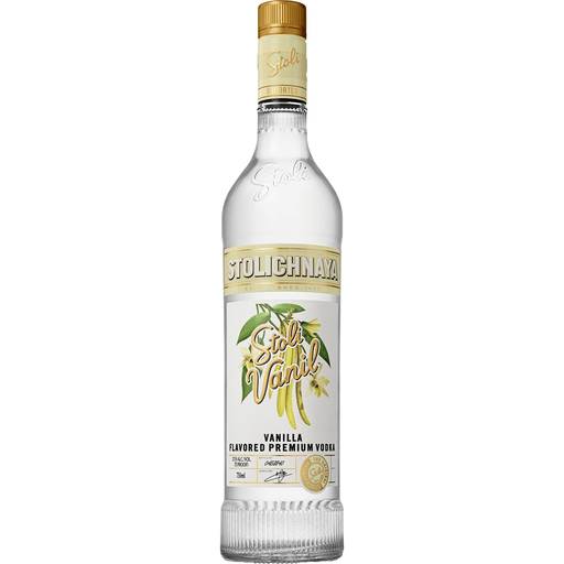 Order Stolichnaya Stoli Vanil Vodka (750 ML) 18997 food online from Bevmo! store, Escondido on bringmethat.com
