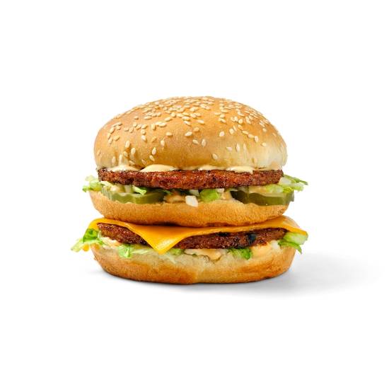 Order Big Zac Burger food online from Plant Power Fast Food store, Long Beach on bringmethat.com