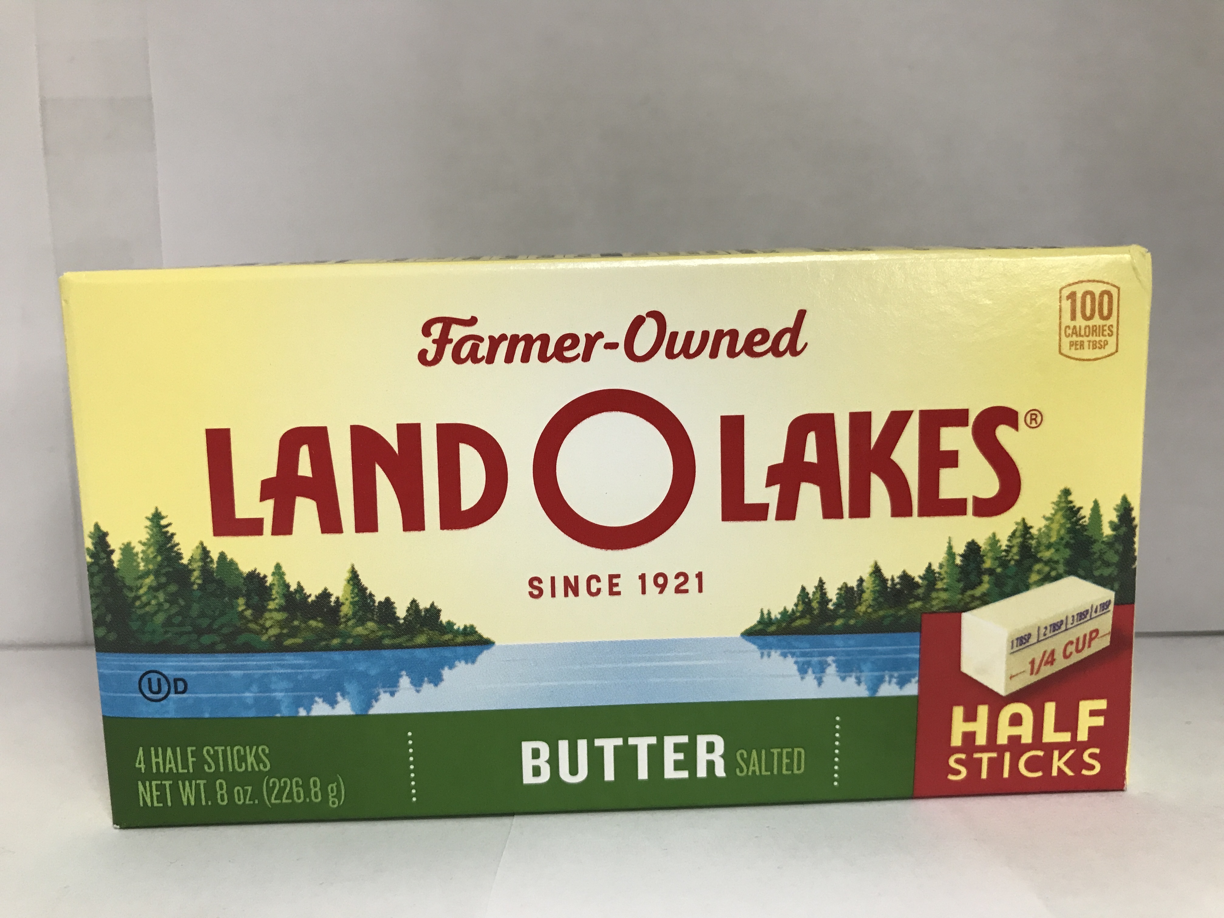 Order 1/2 lb. of cabot or Land of Lakes salted Butter food online from The Ice Cream Shop store, Providence on bringmethat.com