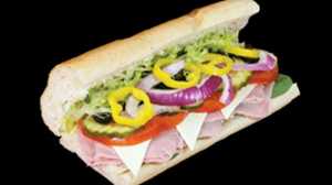 Order Ham and Cheese Sub food online from Pizza 911 store, Manchester on bringmethat.com