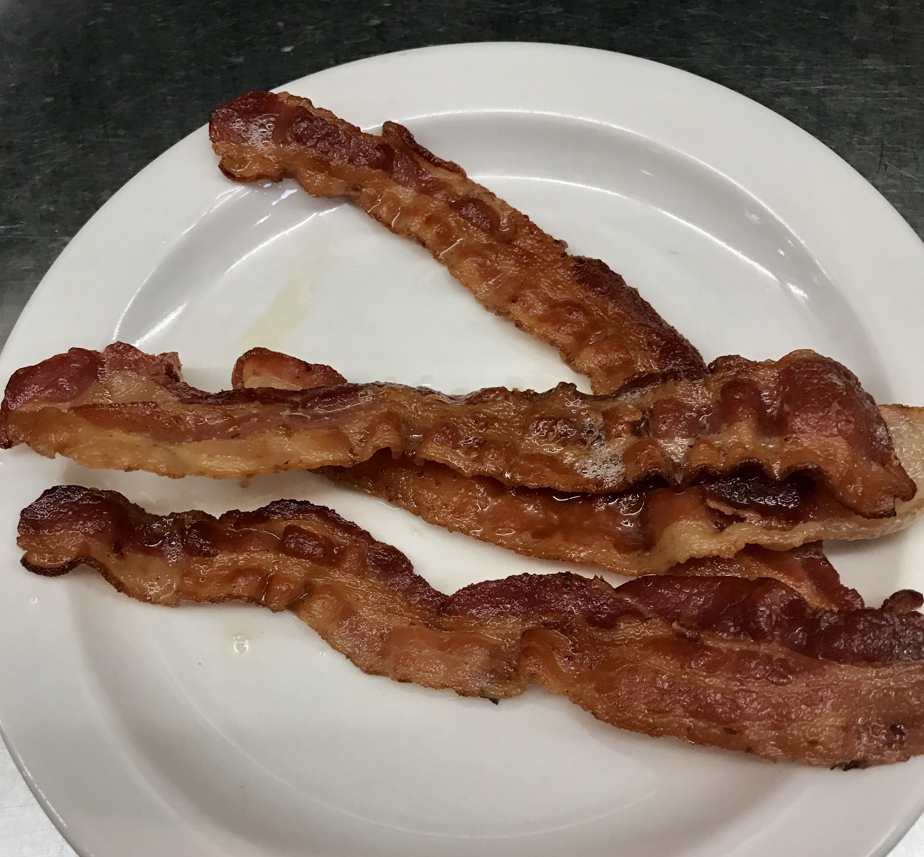 Order Side of Well Done Bacon food online from Eastridge Family Restaurant store, Rochester on bringmethat.com