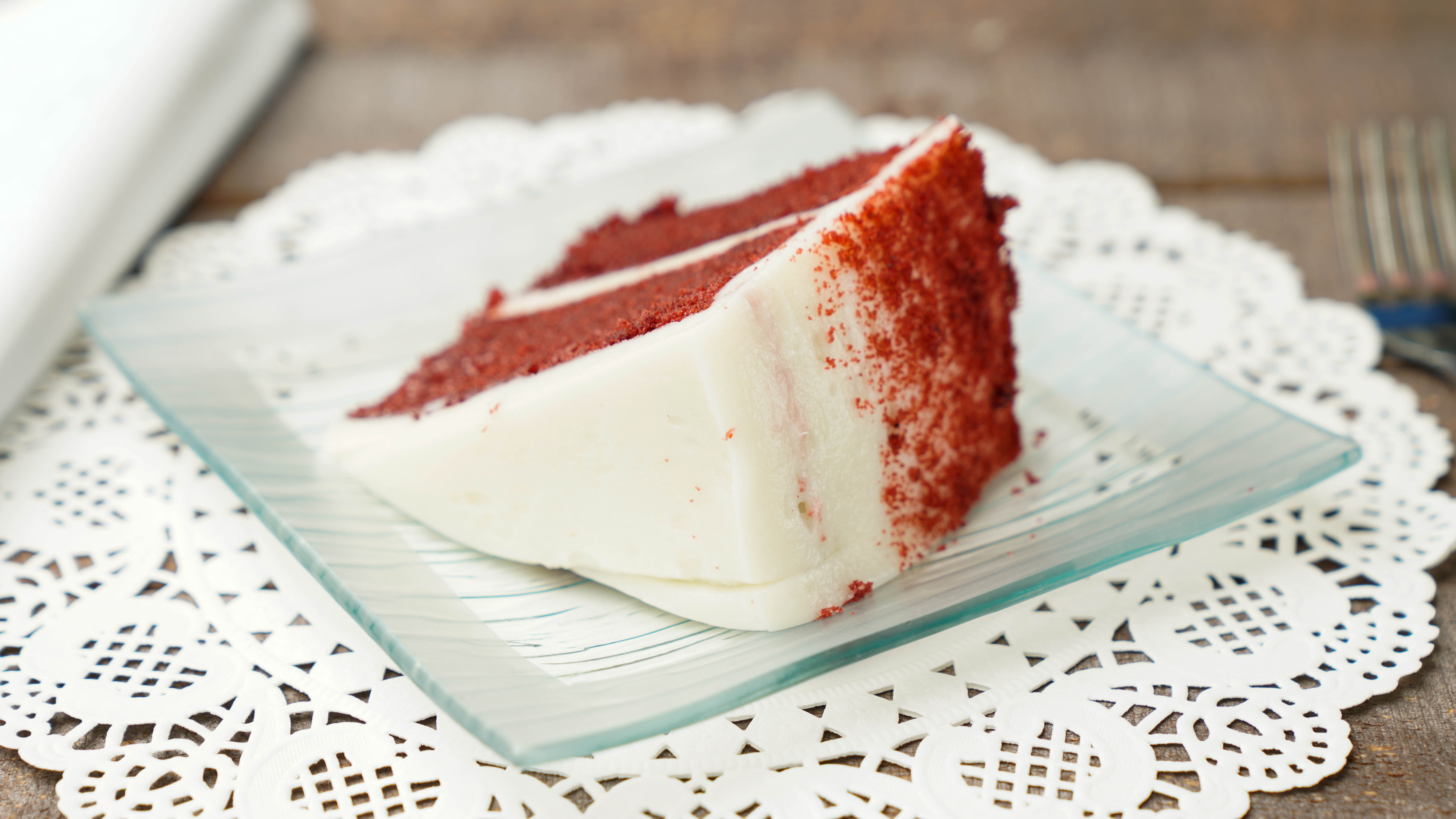 Order Red Velvet Cake food online from Mingles Tea store, Inglewood on bringmethat.com