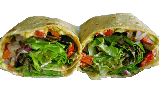 Order Veggie Lover Wrap food online from Natural Way Cafe store, Fair Lawn on bringmethat.com