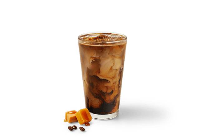 Order Caramel Iced Coffee with Milk food online from Krispy Kreme store, Columbia on bringmethat.com