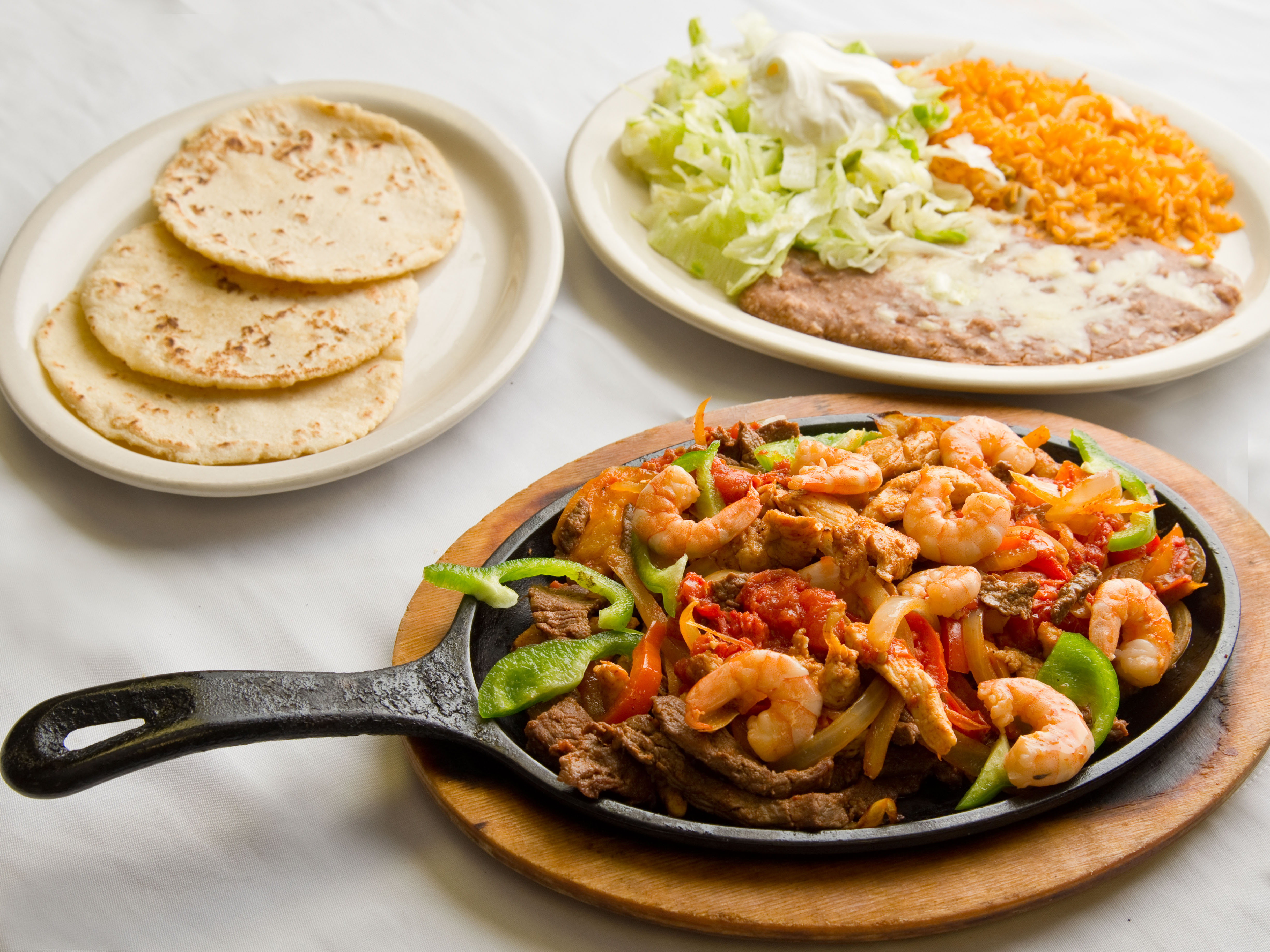 Order Fajita Combo For 2 food online from Senor Taco - Knoxville store, Knoxville on bringmethat.com