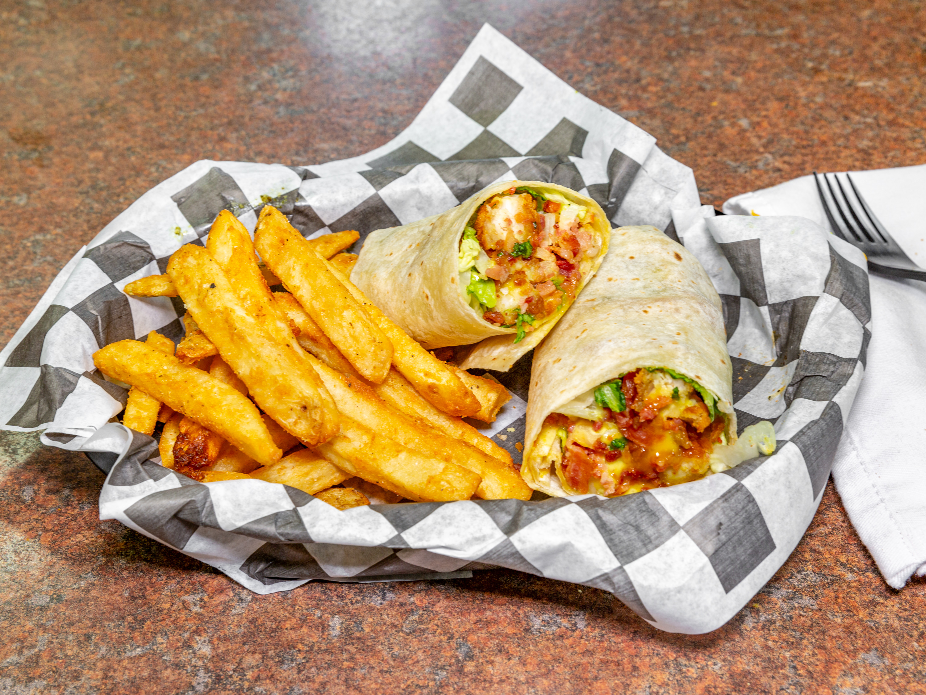 Order Bacon Honey Mustard Wrap food online from The Burger Shack store, Whitehall on bringmethat.com