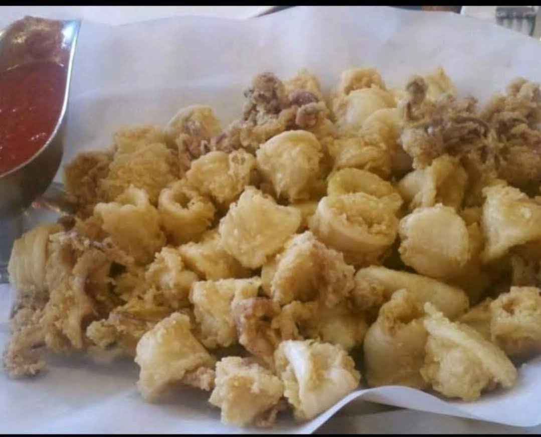 Order Fried Calamari - Appetizer food online from Emiliano's Pizza store, Poughkeepsie on bringmethat.com