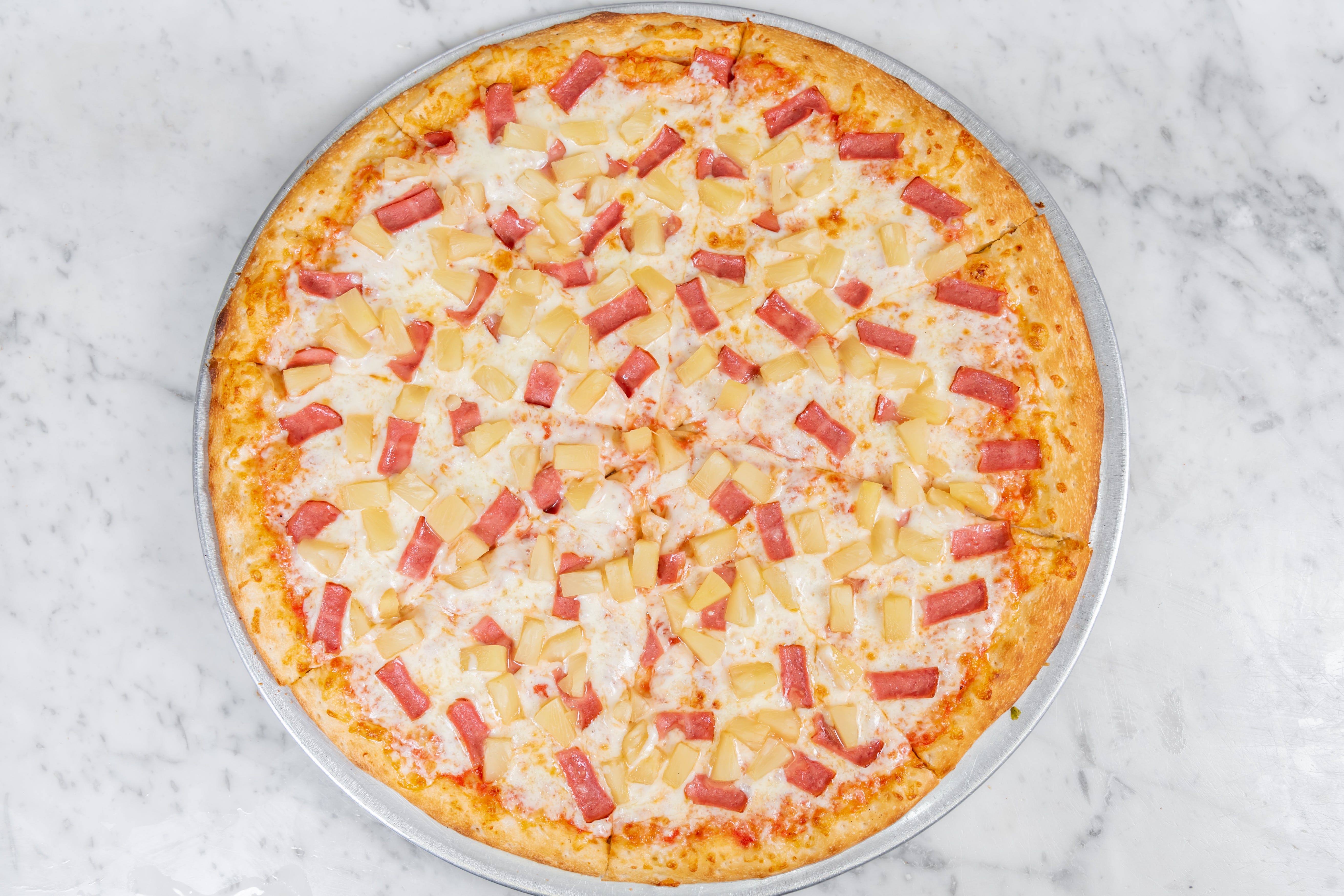 Order Hawaiian Pizza - Pizza food online from 99 Cent Delicious Pizza store, New York on bringmethat.com