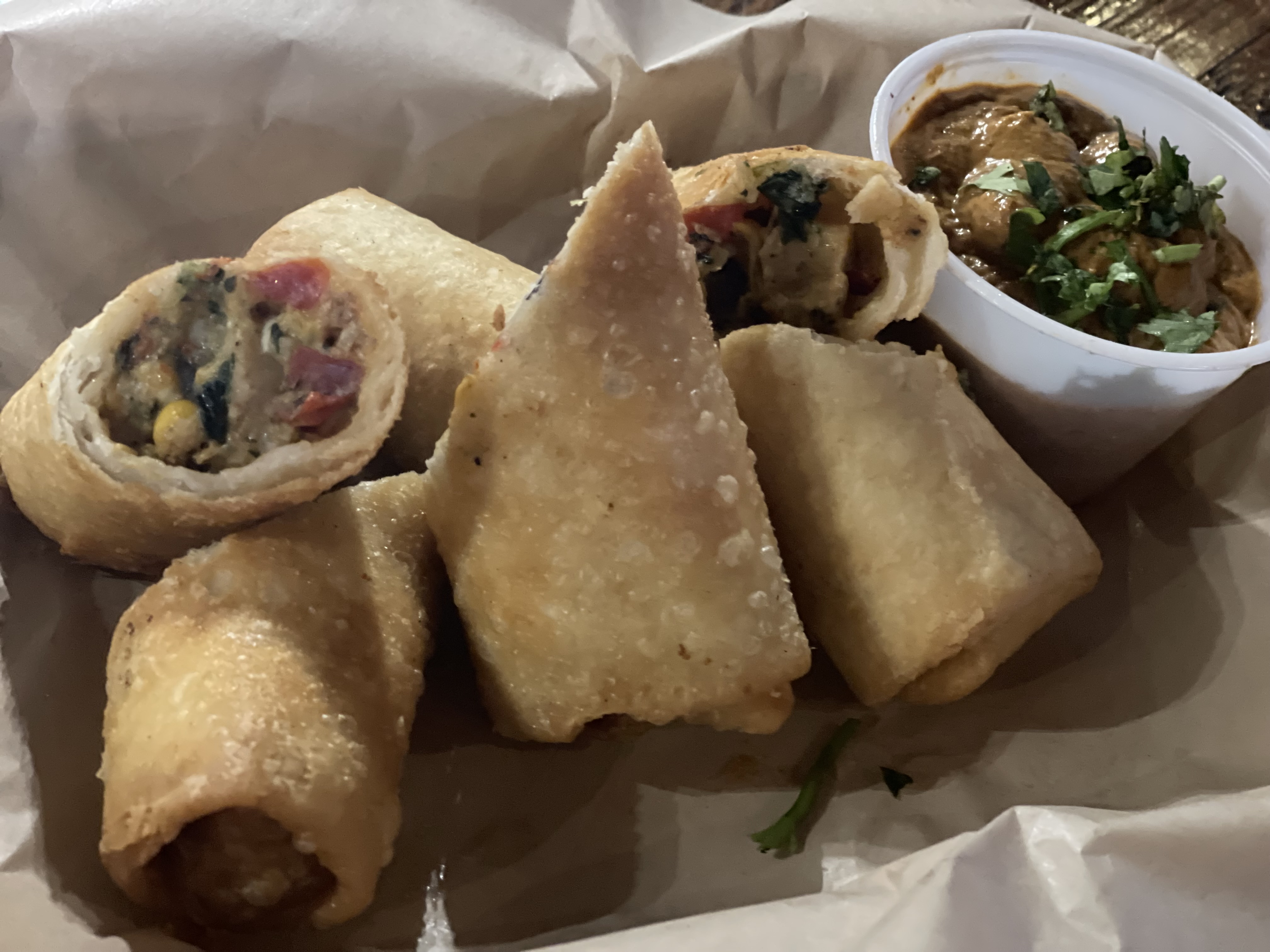 Order Southwest Egg Rolls food online from The Bohemian store, Knoxville on bringmethat.com