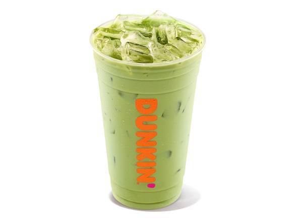 Order Iced Matcha Latte food online from Dunkin' Donuts store, Newark on bringmethat.com