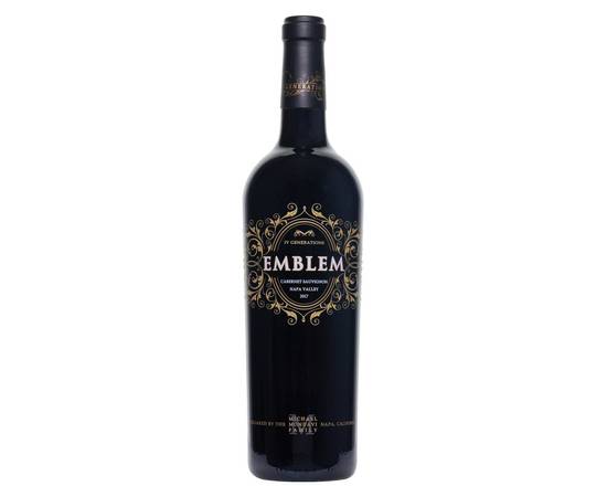 Order Emblem, Cabernet Sauvignon Napa Valley (2018) · 750 mL food online from House Of Wine store, New Rochelle on bringmethat.com