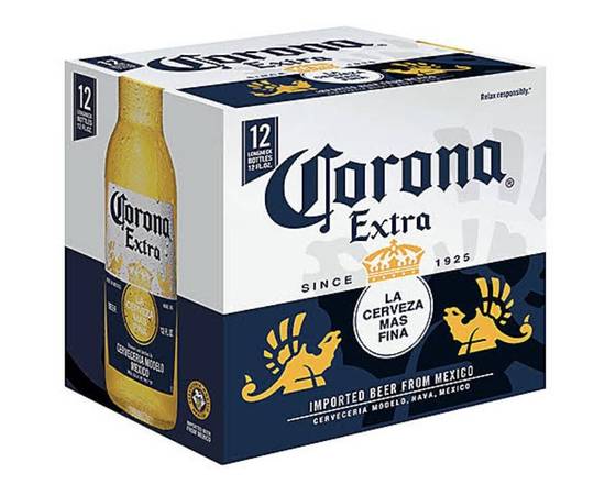 Order Corona Extra, 12pk-12oz bottled beer (5.0% ABV) food online from Loma Mini Market store, Long Beach on bringmethat.com