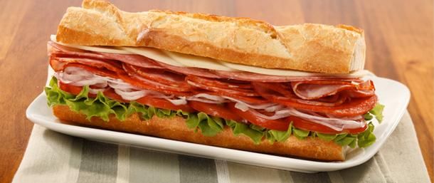Order Italian Mix Sub food online from Venetos Pizza and Pasta store, Clifton Park on bringmethat.com