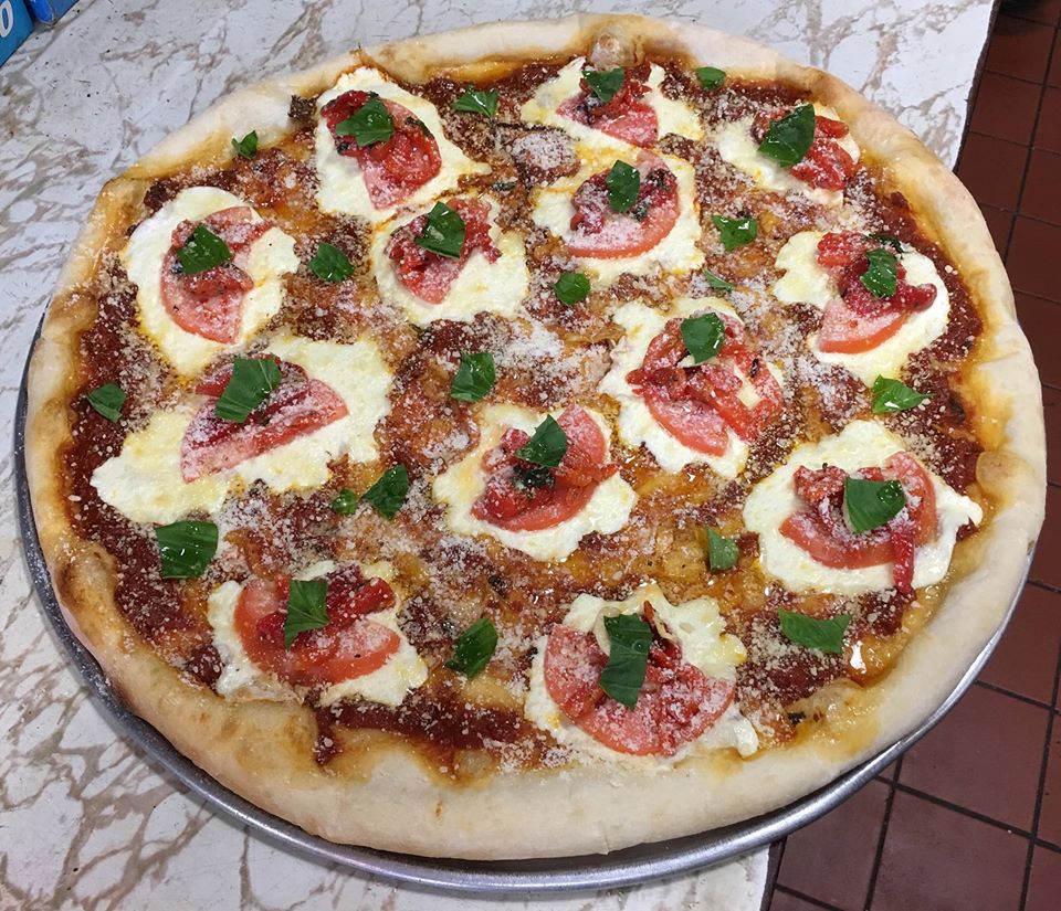 Order Margherita Pizza food online from Baldwin Pizzeria store, Parsippany on bringmethat.com