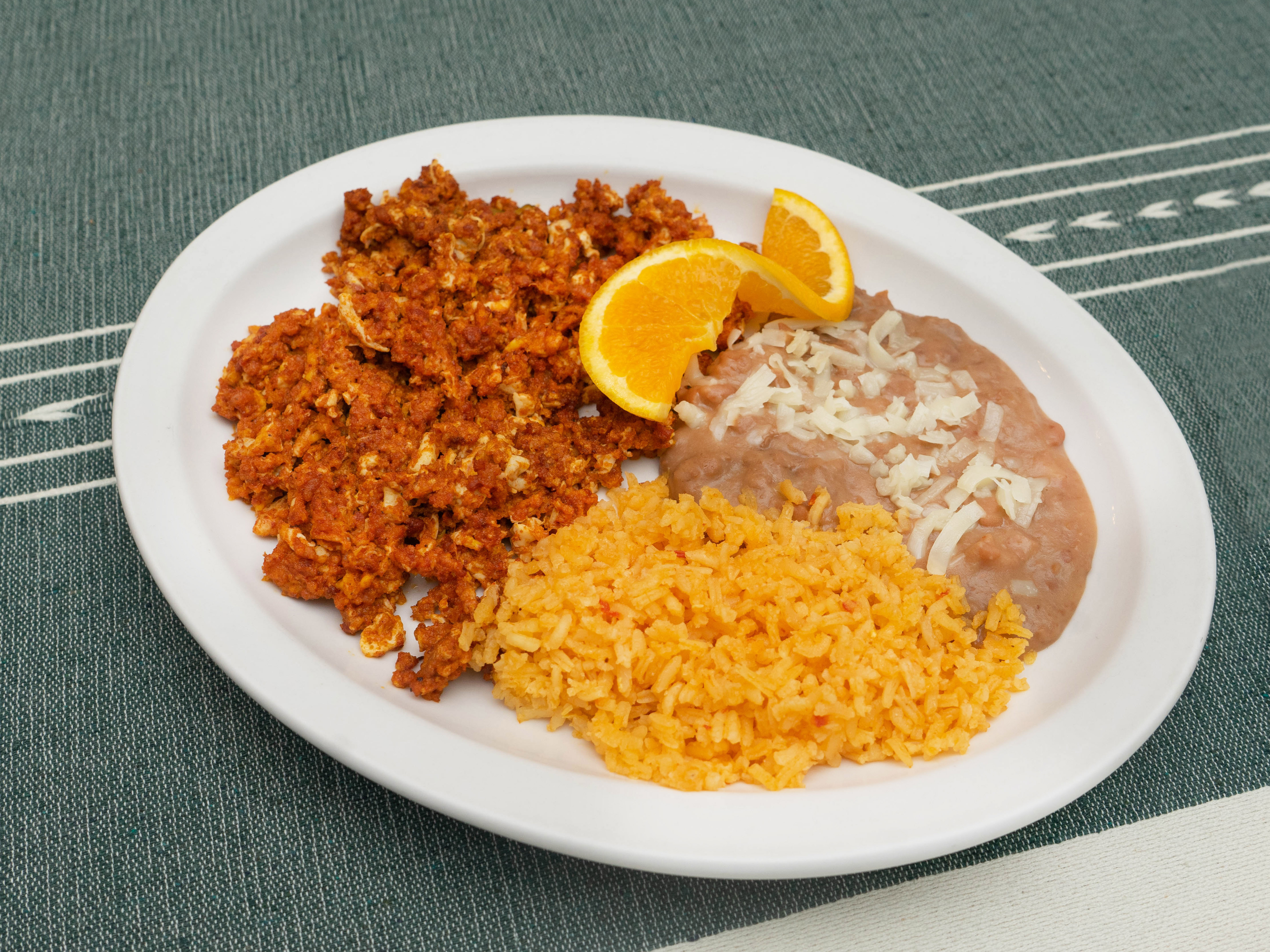 Order Chorizo con Huevo food online from San Luis Rey Bakery & Restaurant store, Oceanside on bringmethat.com