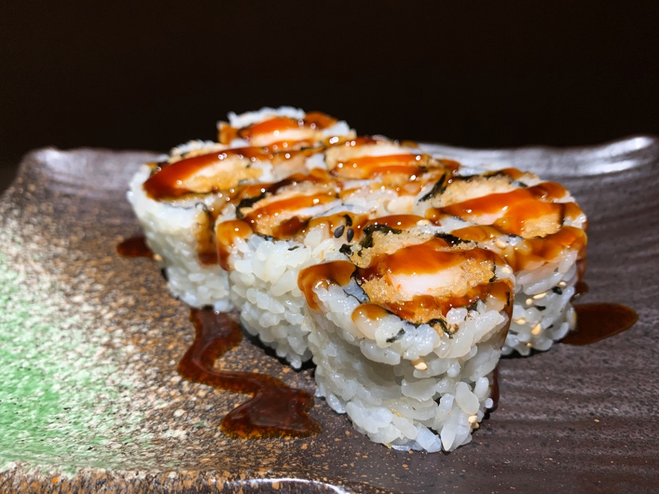 Order Shrimp Tempura Roll food online from Sushi Too store, Pittsburgh on bringmethat.com