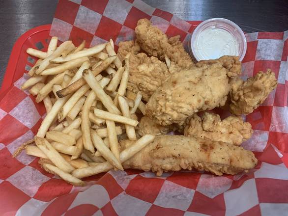 Order 3 Pieces Tenders food online from Mineos Pizza & Wings store, Franklin on bringmethat.com