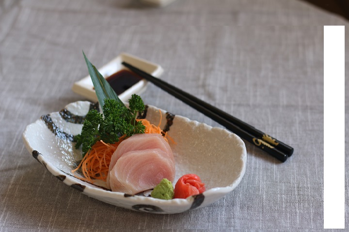Order 2 Pieces Tuna Sushi food online from Ling Sushi store, Topeka on bringmethat.com