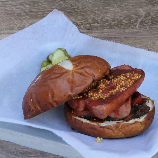 Order Smoked Sausage Sandwich food online from Smoke Shack store, Milwaukee on bringmethat.com
