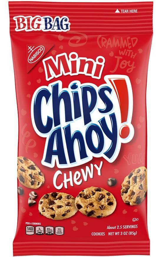Order Chips Ahoy Minis Bag Chewy food online from Extra Mile 3062 store, Vallejo on bringmethat.com