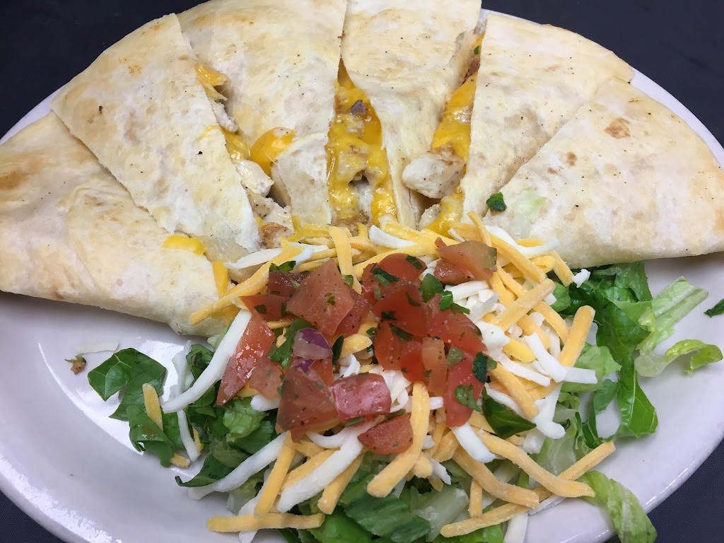 Order Chicken Quesadilla - Pre-Game food online from Fat Daddy Bar & Grill store, Alexandria on bringmethat.com