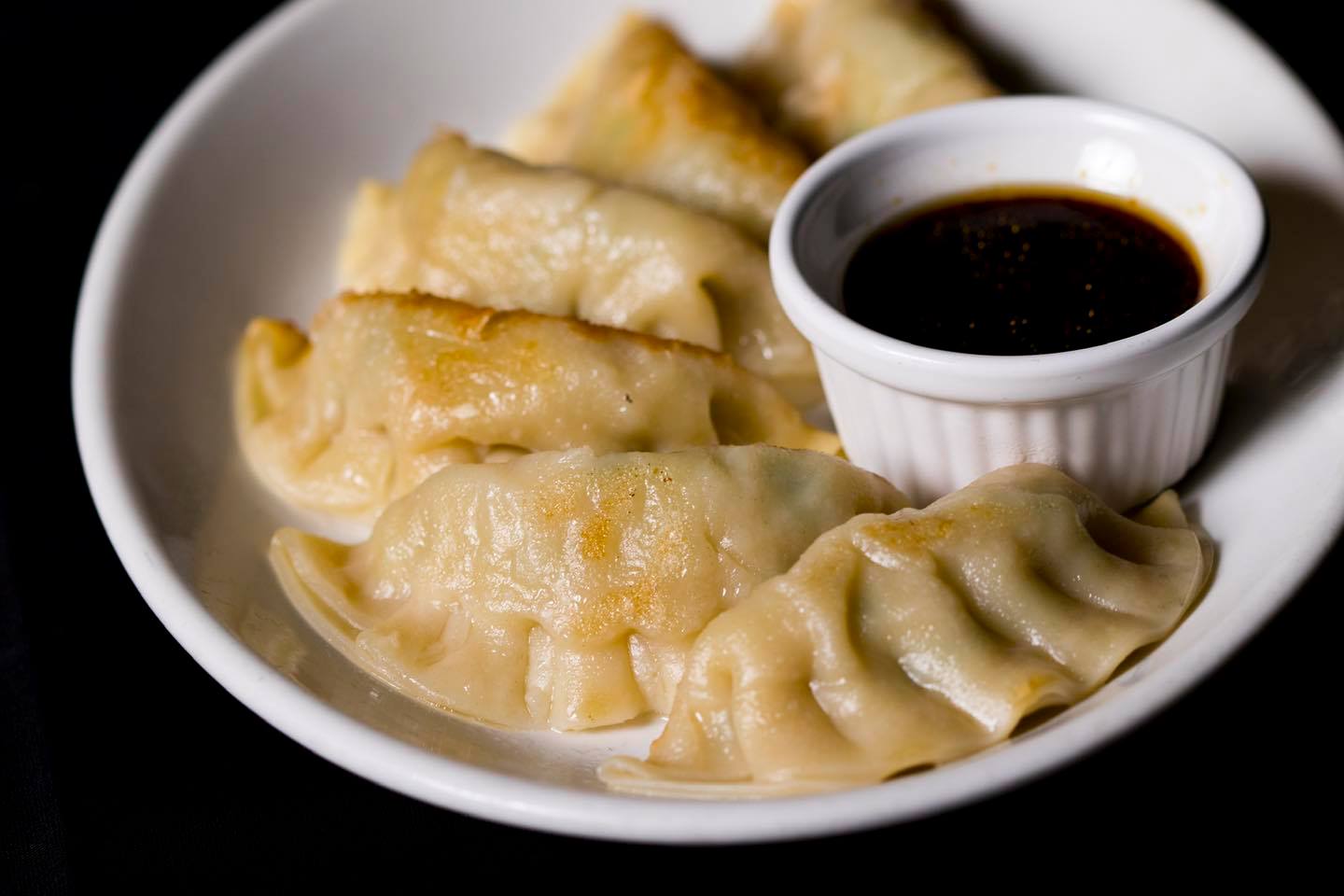 Order 6 Pot Stickers food online from Basil Brewery District store, Columbus on bringmethat.com