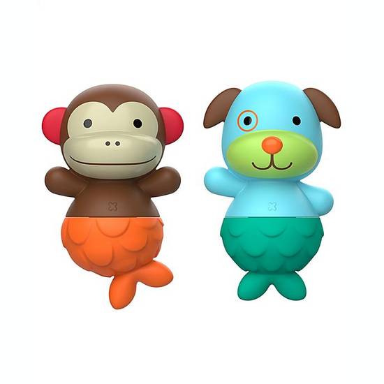 Order SKIP*HOP® Zoo® Bath Mix & Match Flippers Monkey/Dog food online from Buybuy Baby store, Christiana on bringmethat.com