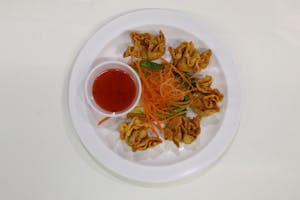 Order Fried Wontons (5 pcs) food online from Thai Wok-In & Go store, Dallas on bringmethat.com