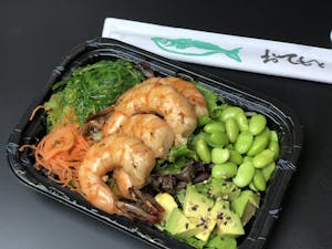 Order Grilled shrimp  Salad  food online from Asuka Sushi Japanese Cuisine store, Mt Laurel Township on bringmethat.com