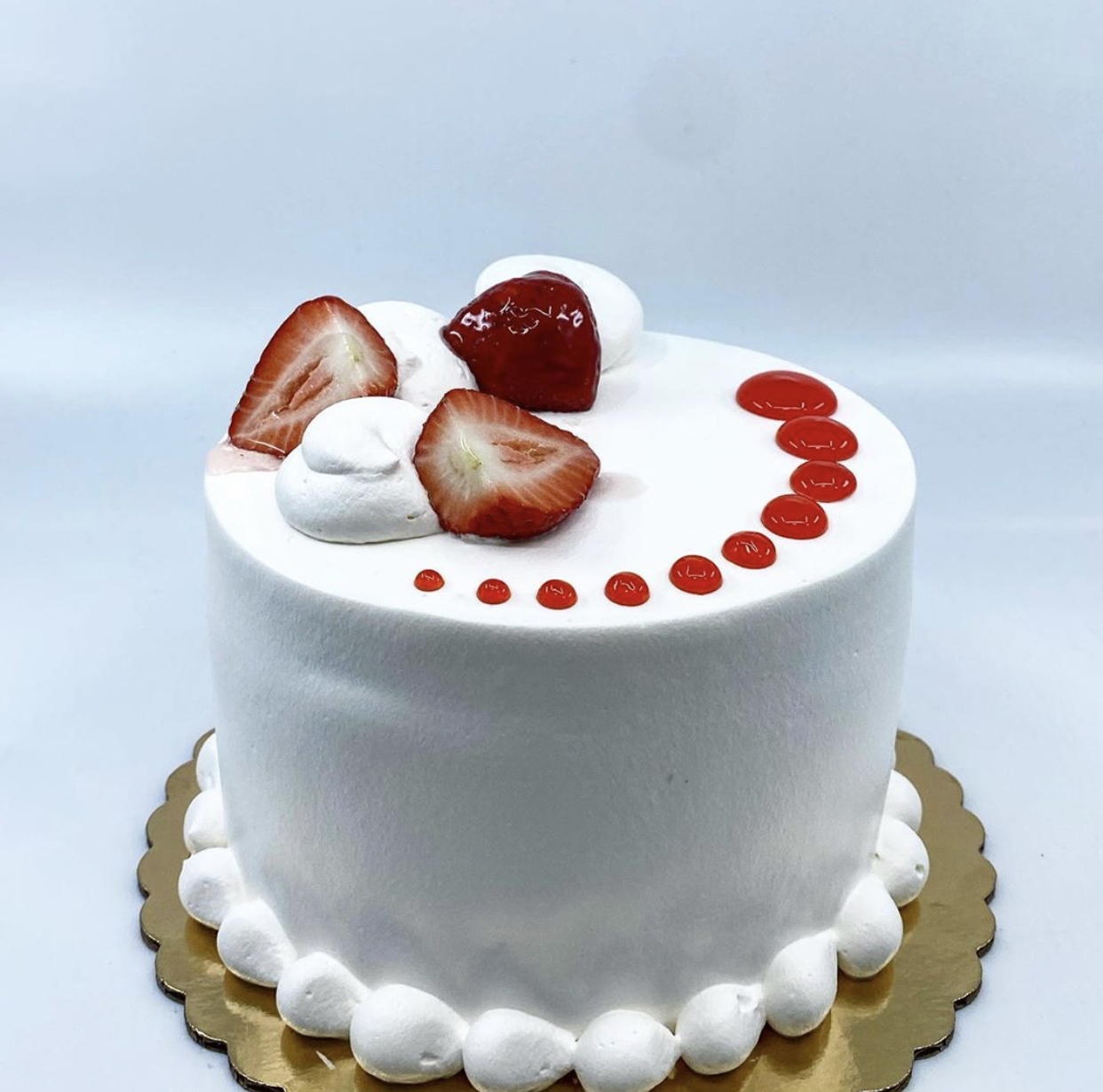 Order Strawberry Shortcake Cake food online from Astoria Bakery & Cafe store, New York on bringmethat.com