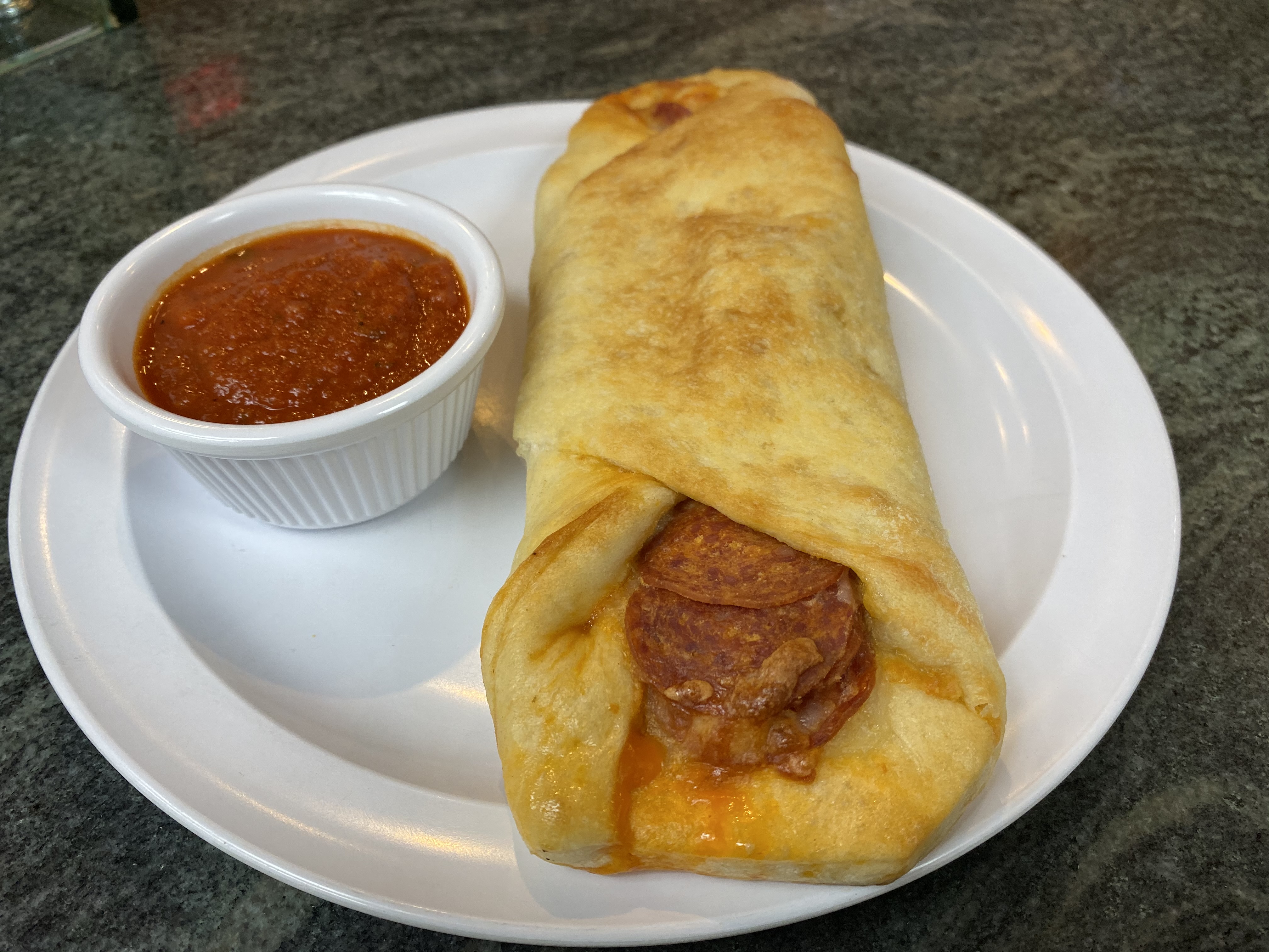 Order Pepperoni Roll food online from Silvio Restaurant & Pizzeria store, Thornwood on bringmethat.com