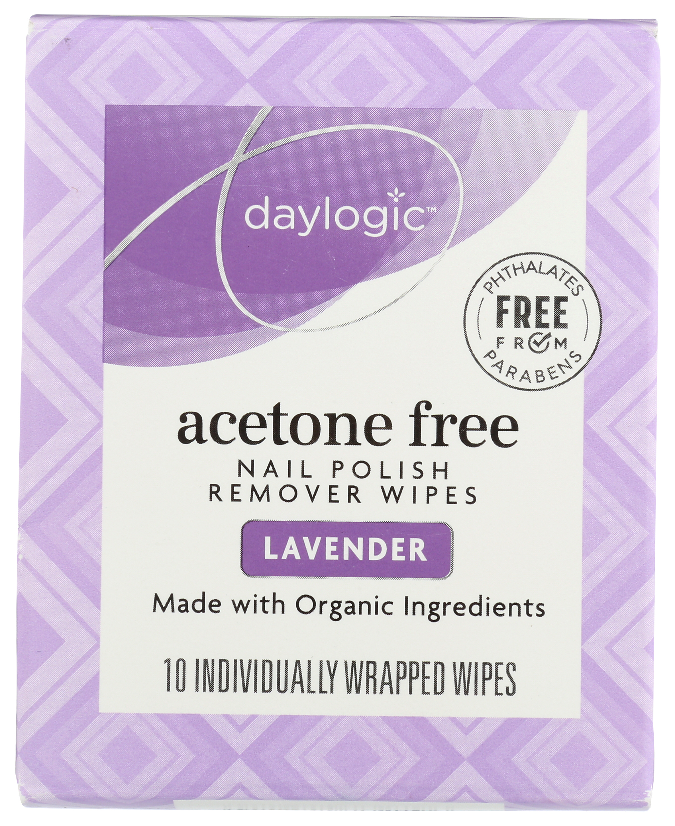 Order Daylogic Pure Remover Wipes, Lavender - 10 ct food online from Rite Aid store, Chino Hills on bringmethat.com
