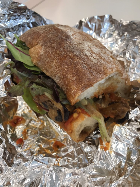 Order Middle Eastern Vegan Sandwich food online from Becky's Bites store, New York on bringmethat.com