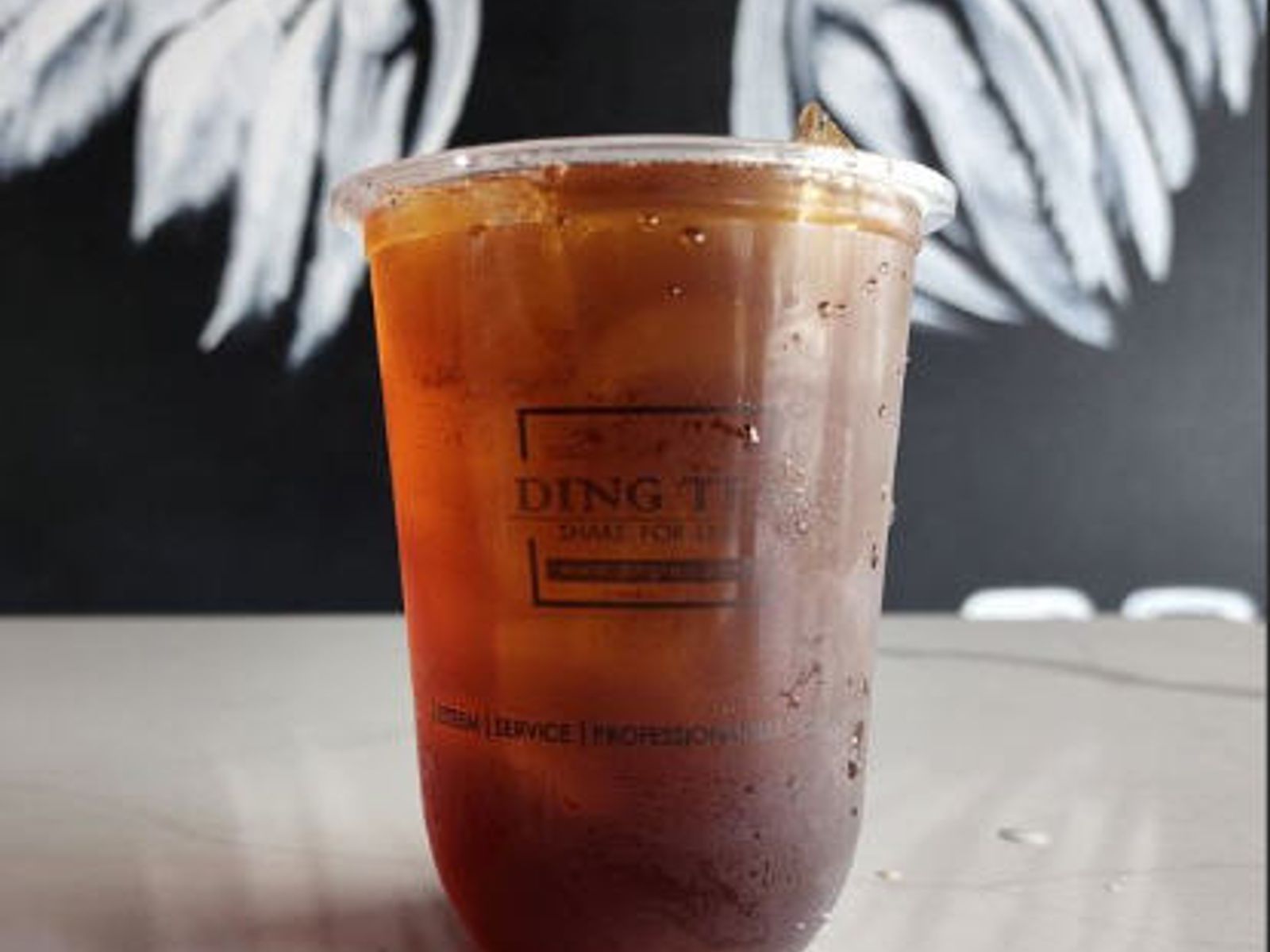 Order Caffe Americano (Cold) food online from Ding Tea Carson store, Carson on bringmethat.com