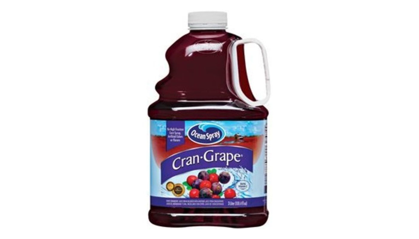 Order Ocean Spray Cran-Grape Cranberry Juice Drink 15.2 oz Bottle food online from Ross Liquor store, Sylmar on bringmethat.com