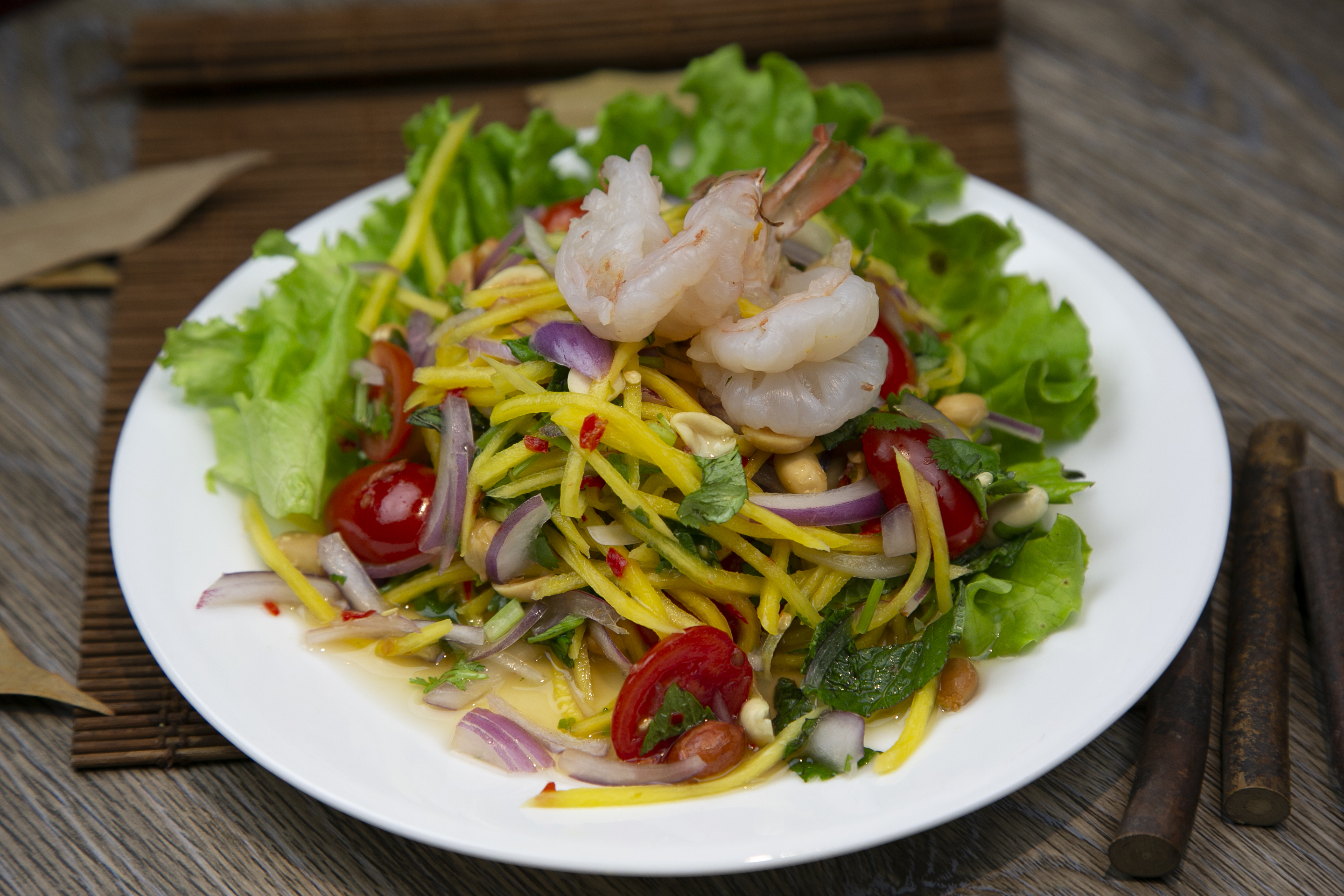 Order Green Mango Salad  food online from China Spice NYC store, New York on bringmethat.com