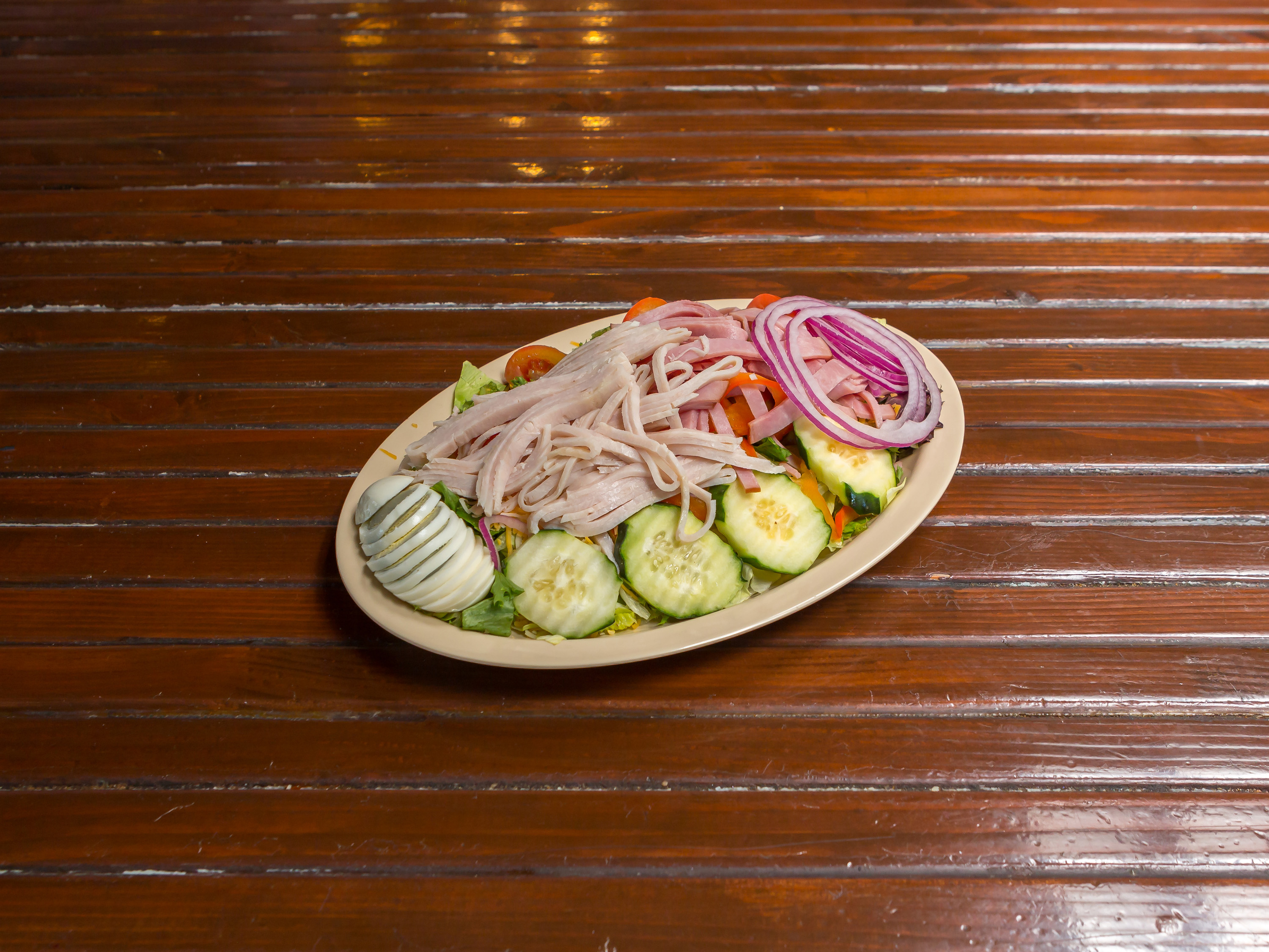 Order Chef's Salad food online from Pit Stop Diner store, Oceanside on bringmethat.com