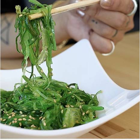 Order Seaweed Salad (12 oz) food online from Wasabi Sushi store, Troutdale on bringmethat.com